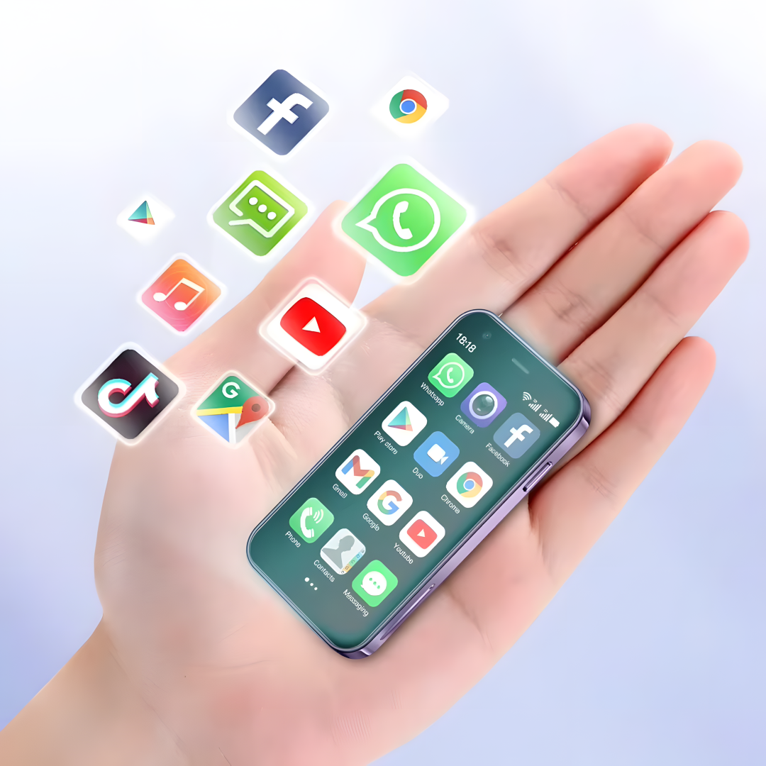 The mini phone that keeps your child safe and always connected