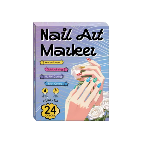 GlowCase™ - Magic Nail Art Markers for Kids