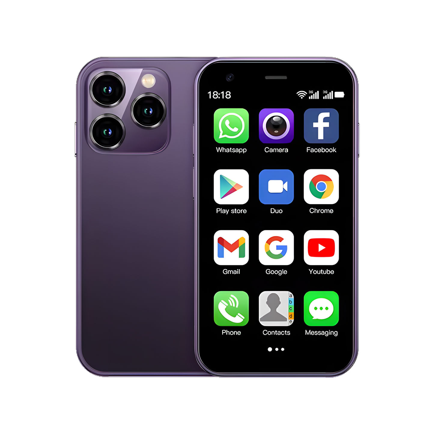 The mini phone that keeps your child safe and always connected