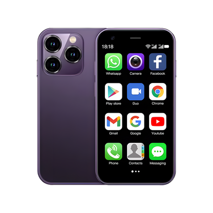 The mini phone that keeps your child safe and always connected