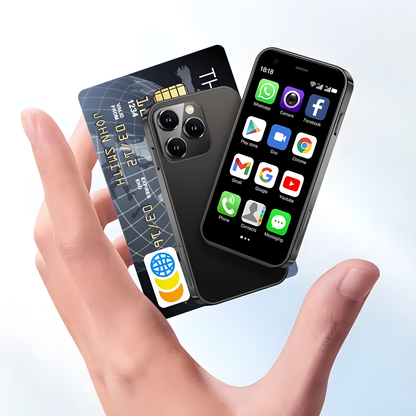 The mini phone that keeps your child safe and always connected